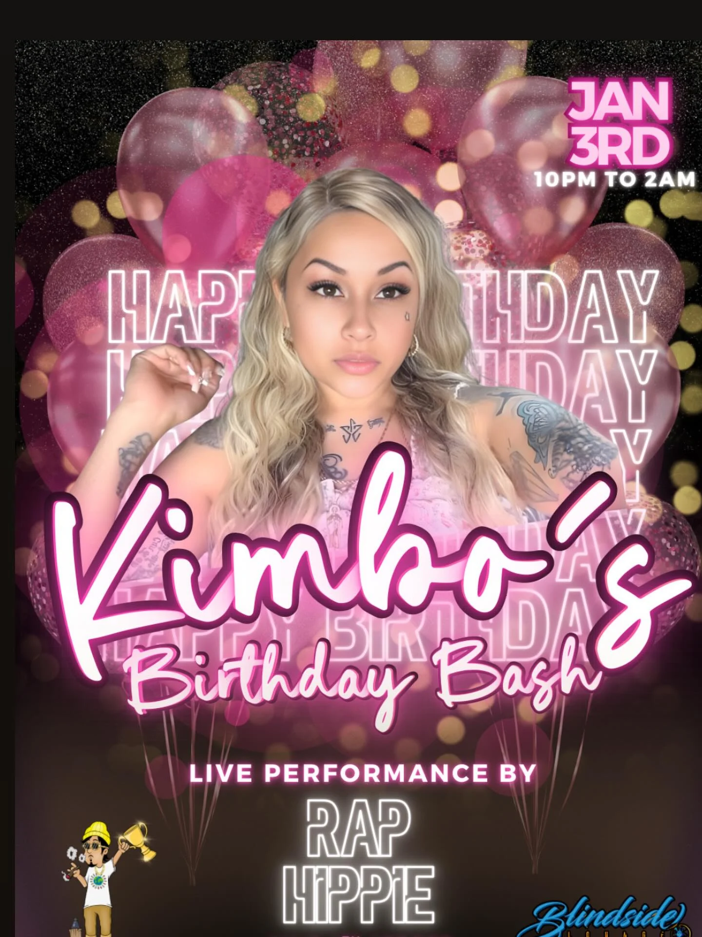 Kimbo's Birthday Bash — Jan 3rd