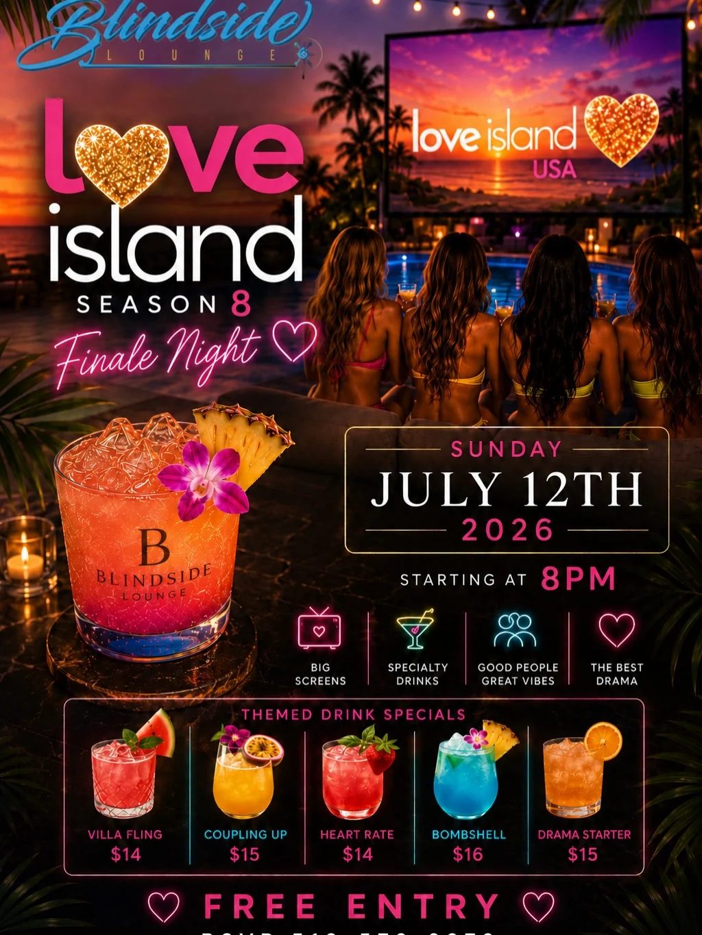 Love Island Season 8 Finale Night — July 12th