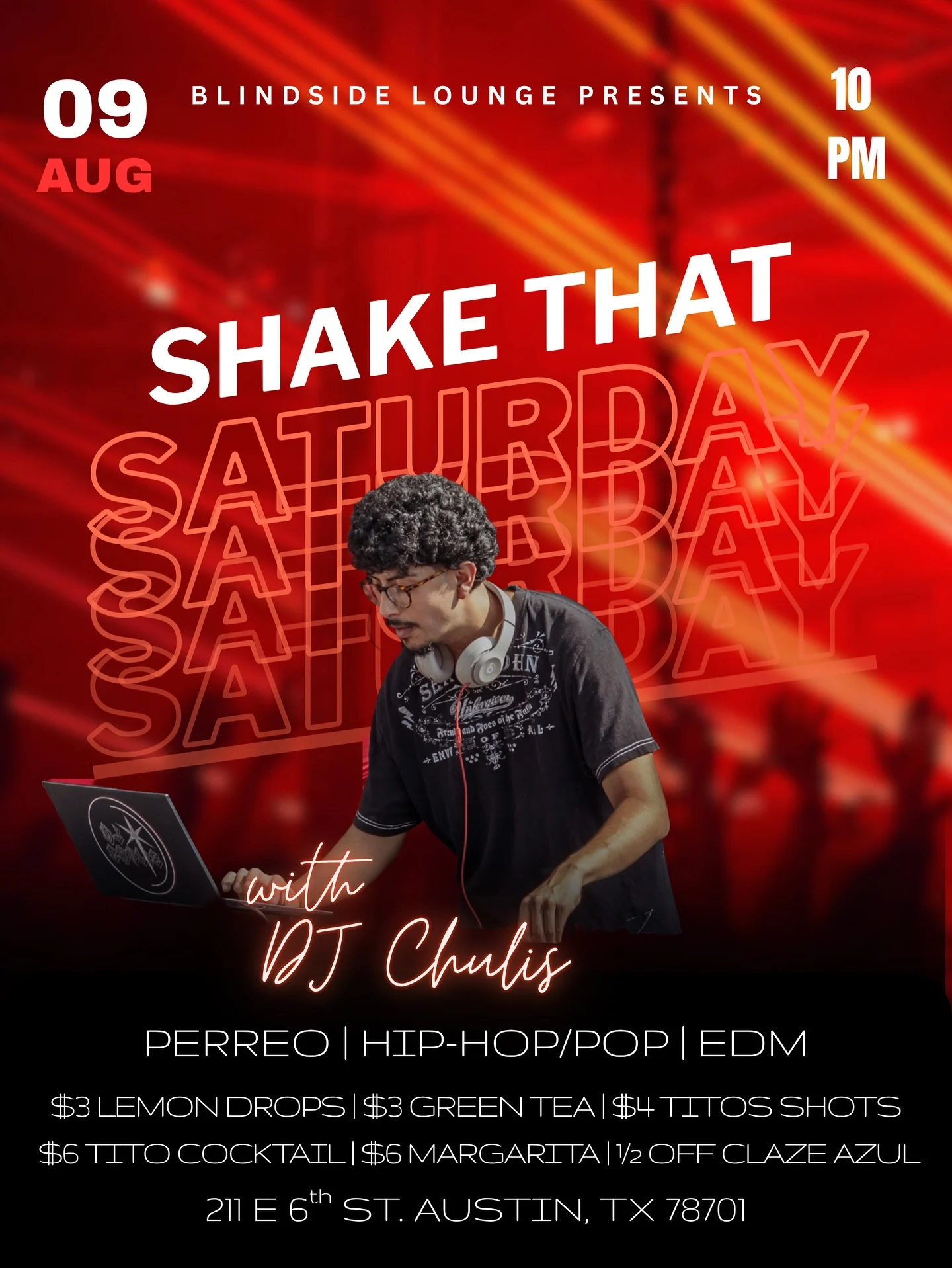 Shake That Saturday with DJ Chulis